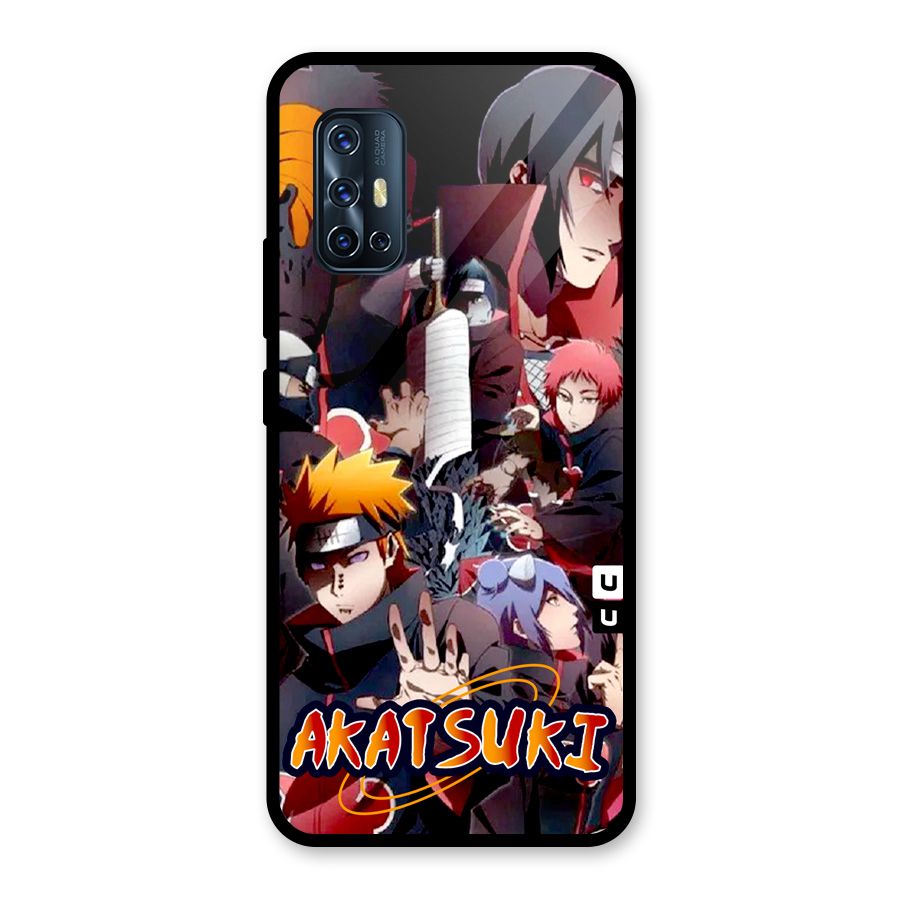 Team Akatsuki Glass Back Case for Vivo V17