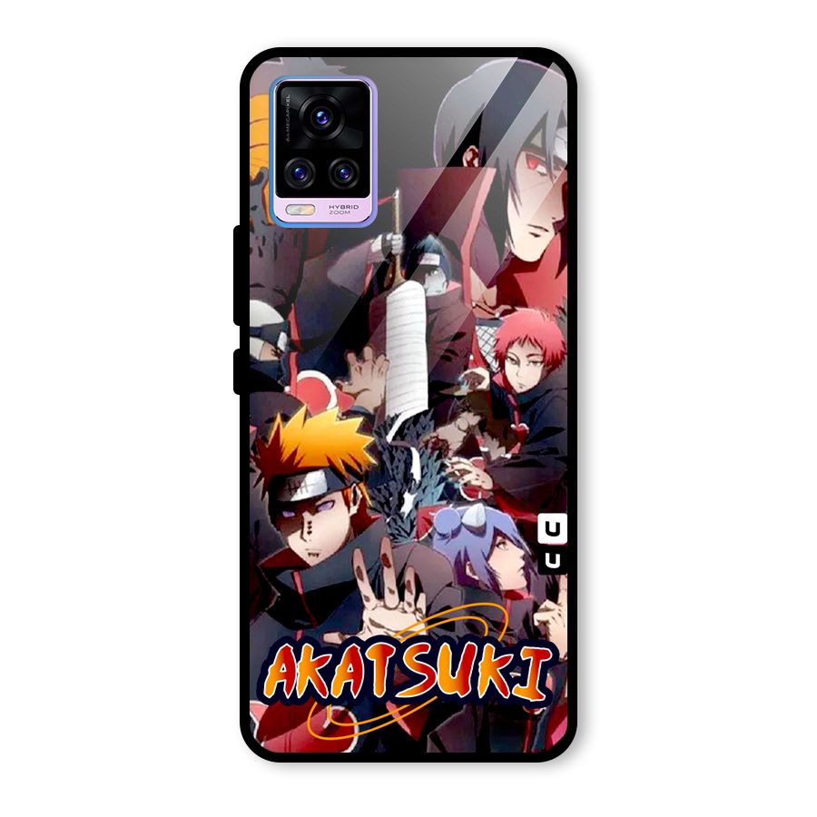 Team Akatsuki Glass Back Case for Vivo V20 Pro