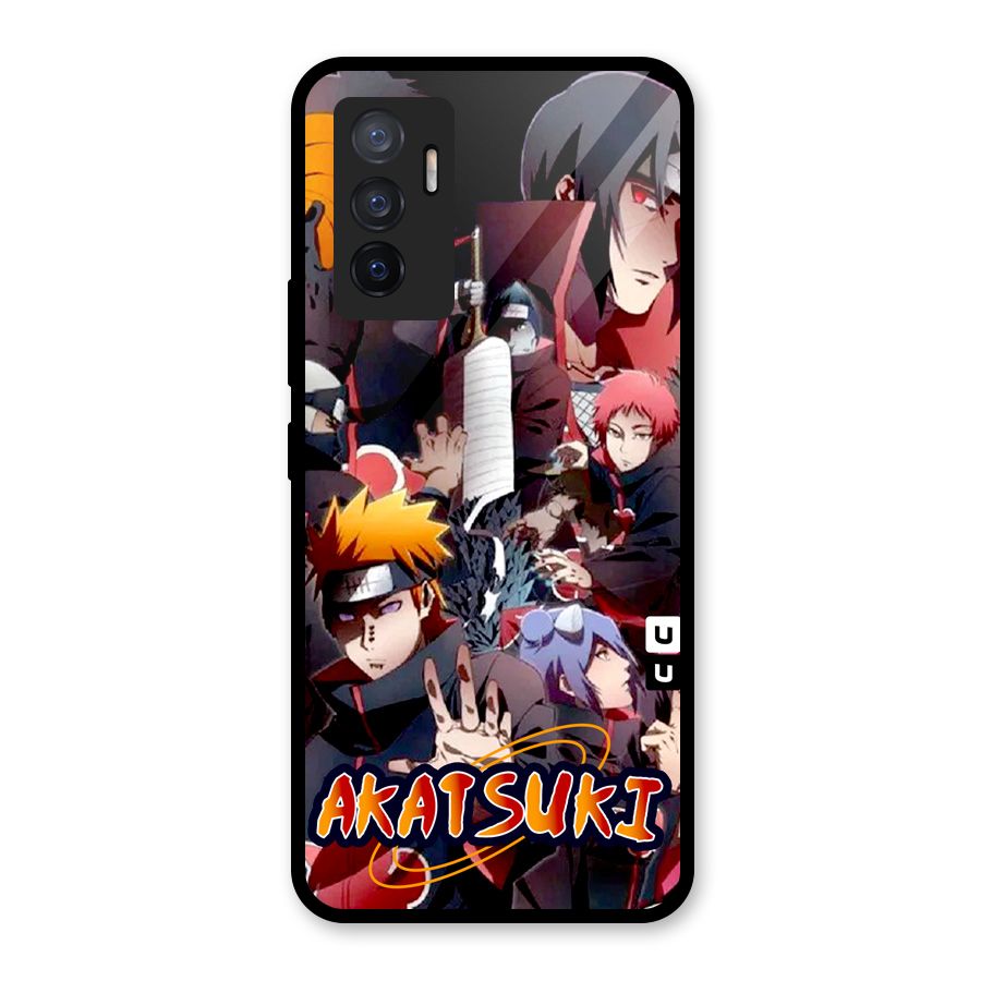 Team Akatsuki Glass Back Case for Vivo V23e