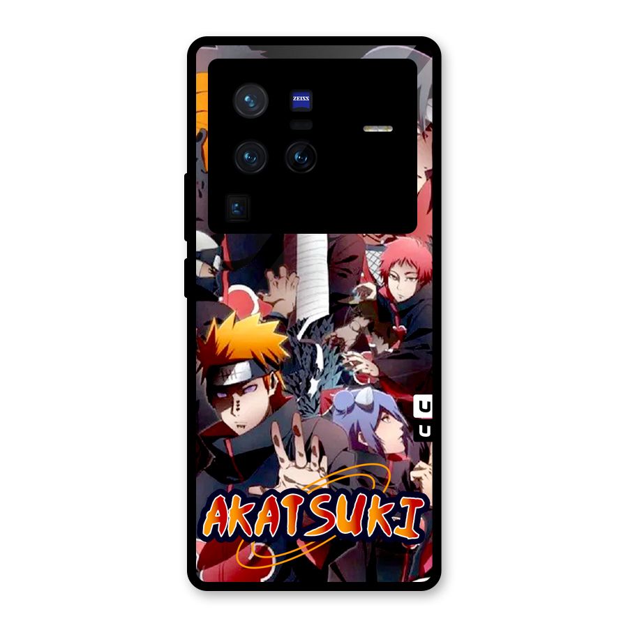 Team Akatsuki Glass Back Case for Vivo X80 Pro