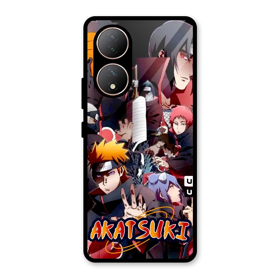 Team Akatsuki Glass Back Case for Vivo Y100A
