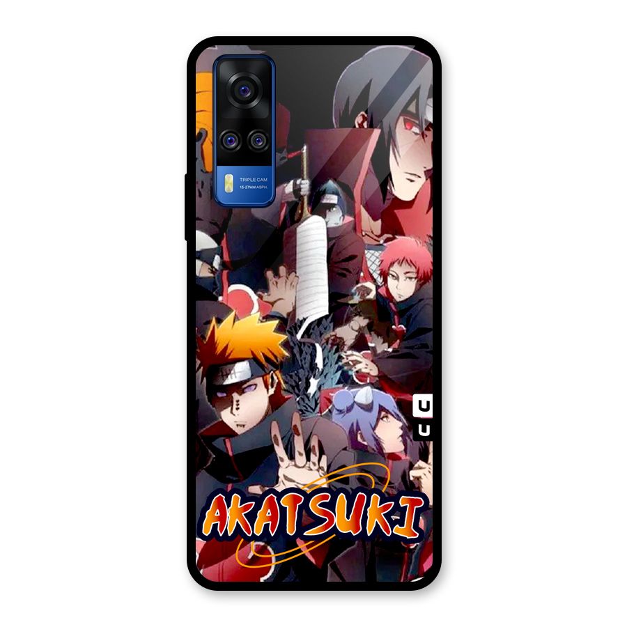 Team Akatsuki Glass Back Case for Vivo Y31