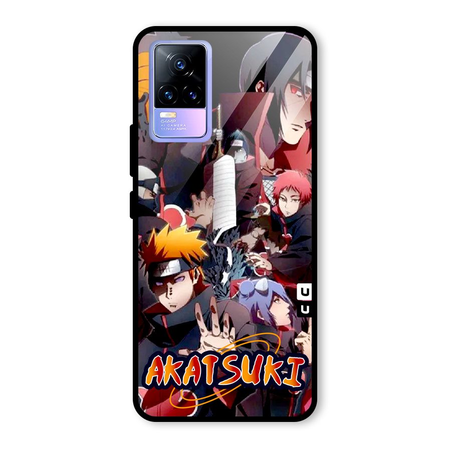 Team Akatsuki Glass Back Case for Vivo Y73