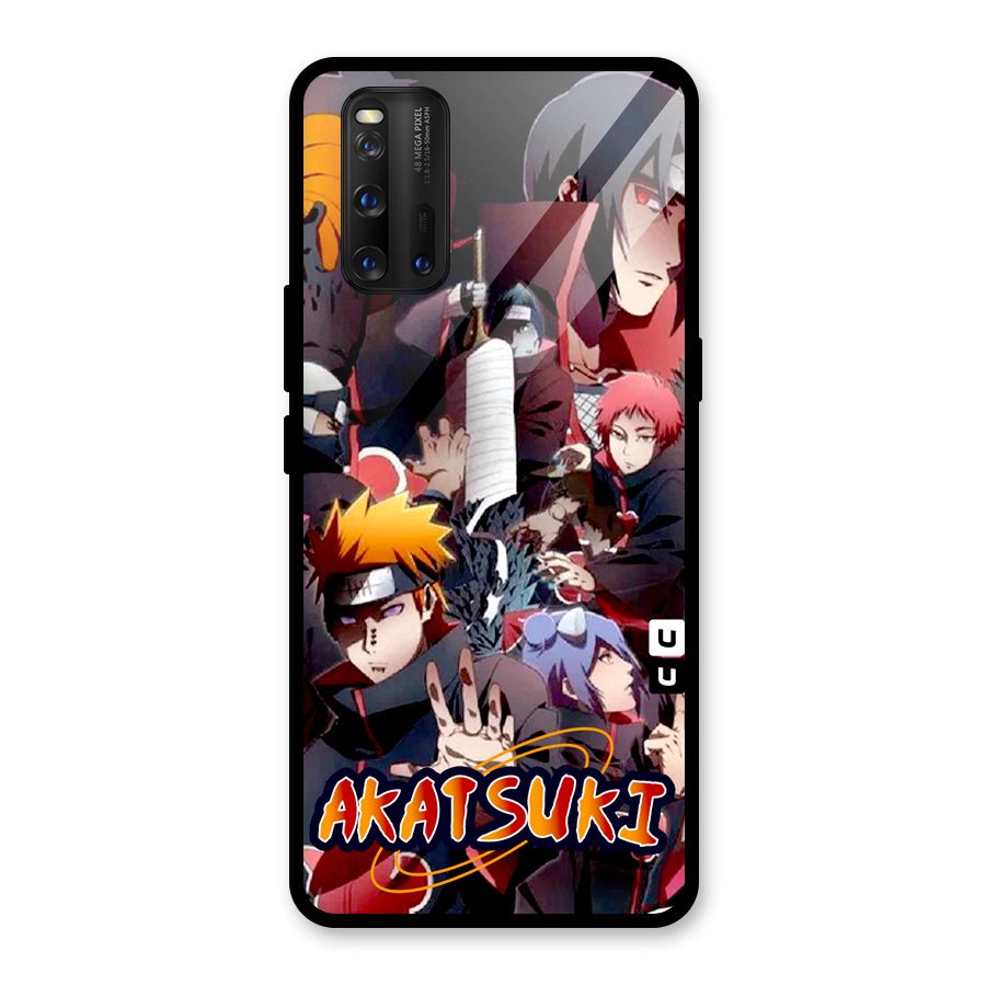 Team Akatsuki Glass Back Case for Vivo iQOO 3