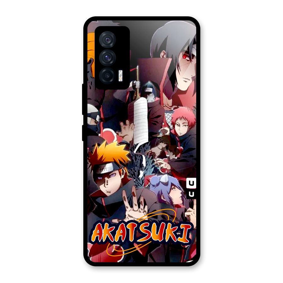 Team Akatsuki Glass Back Case for Vivo iQOO 7 5G