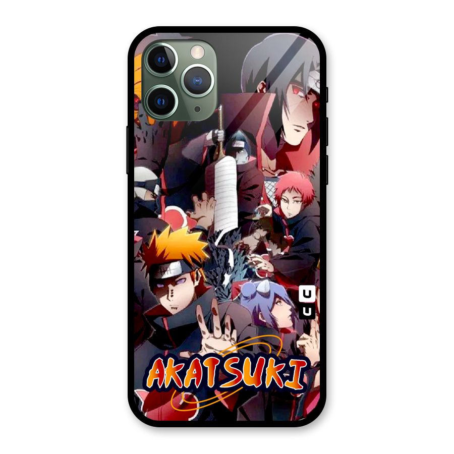 Team Akatsuki Glass Back Case for iPhone 11 Pro