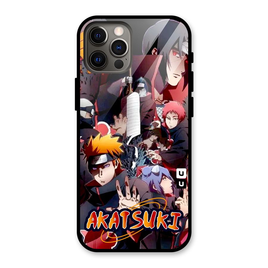 Team Akatsuki Glass Back Case for iPhone 12 Pro