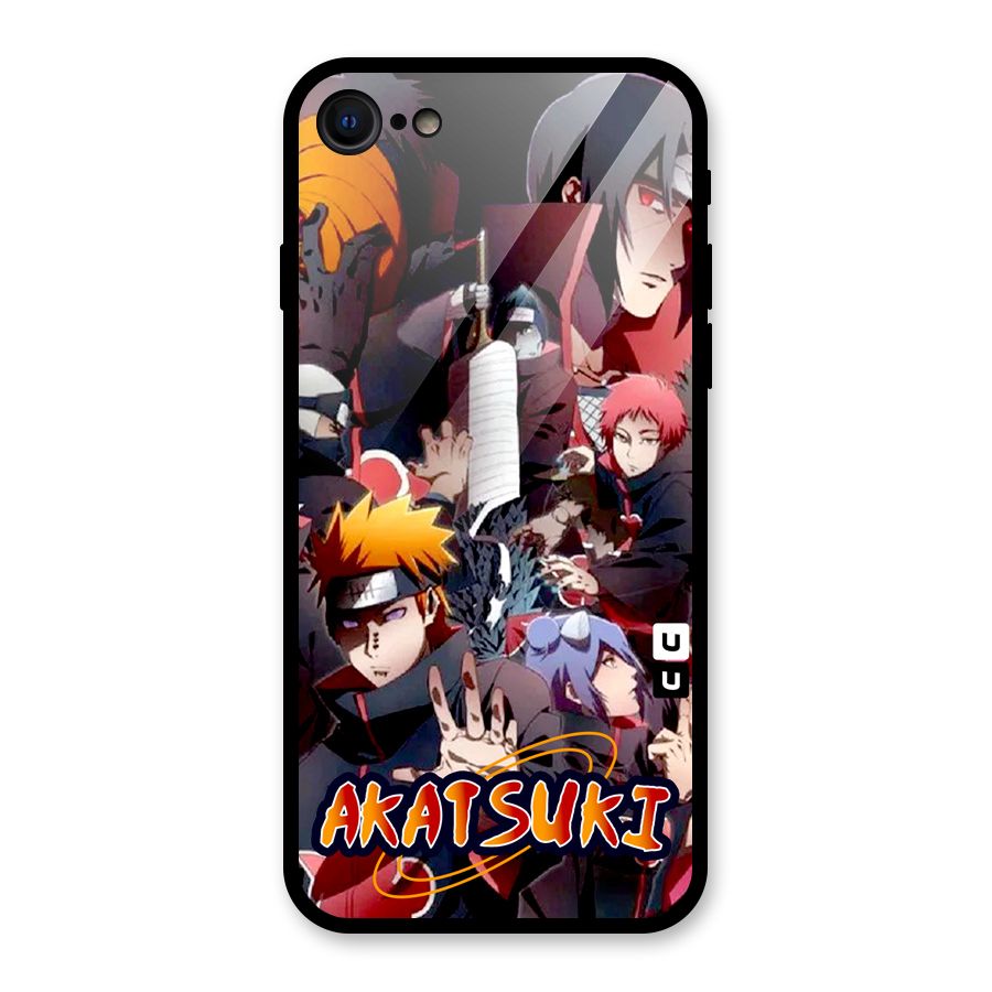 Team Akatsuki Glass Back Case for iPhone 7