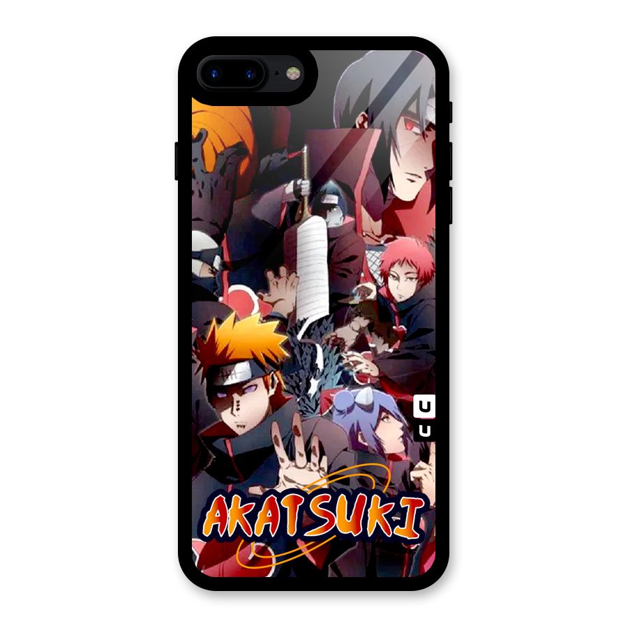 Team Akatsuki Glass Back Case for iPhone 7 Plus