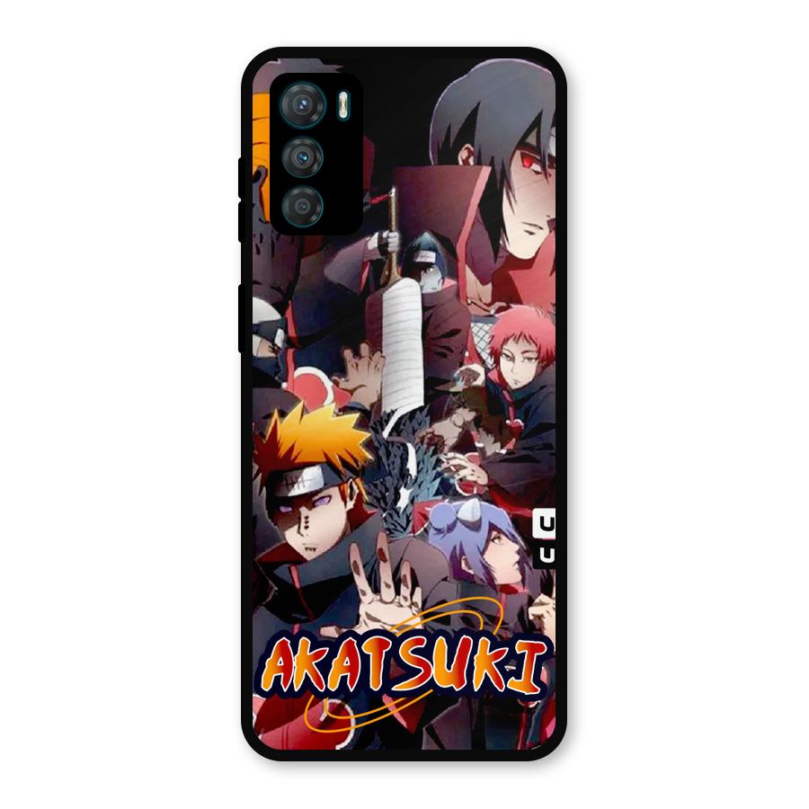 Team Akatsuki Metal Back Case for Moto G42