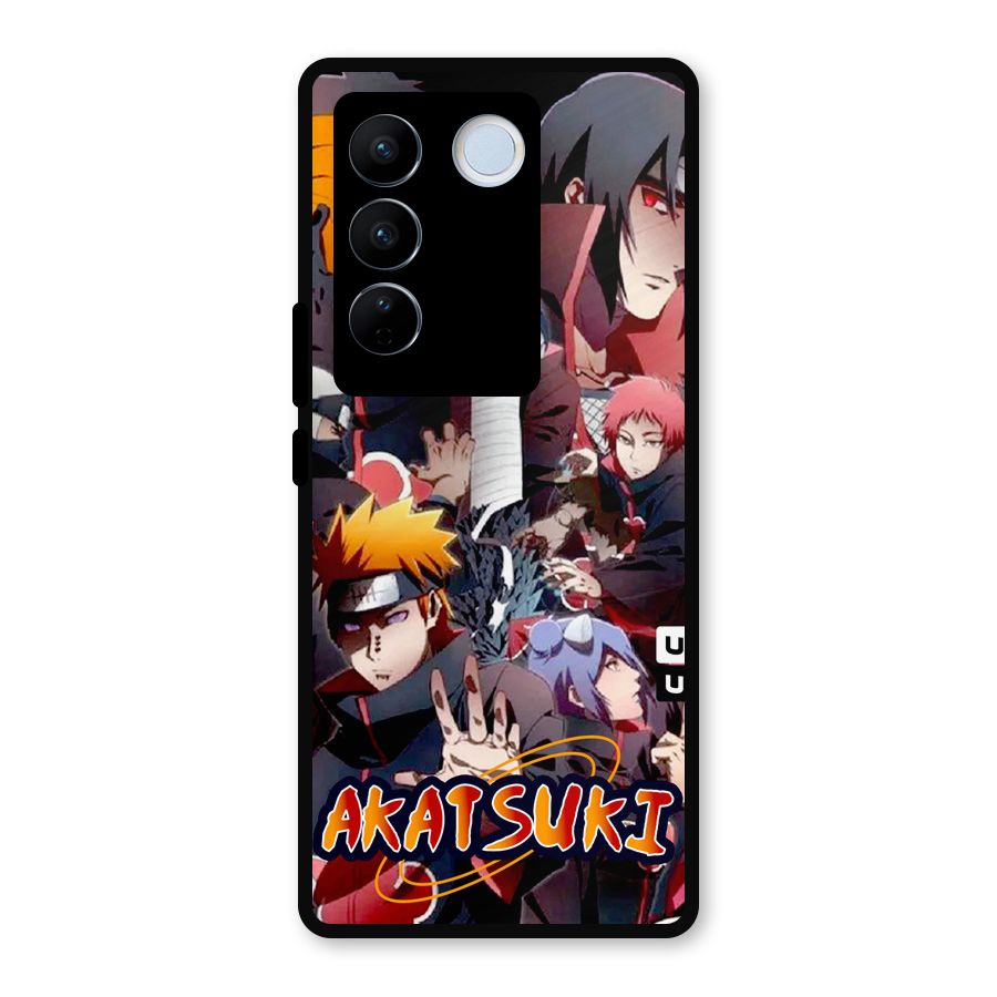 Team Akatsuki Metal Back Case for Vivo V27