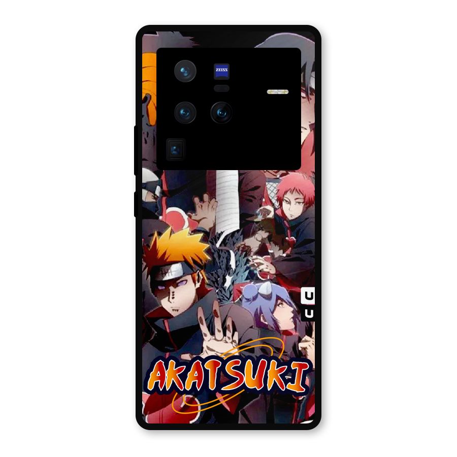 Team Akatsuki Metal Back Case for Vivo X80 Pro