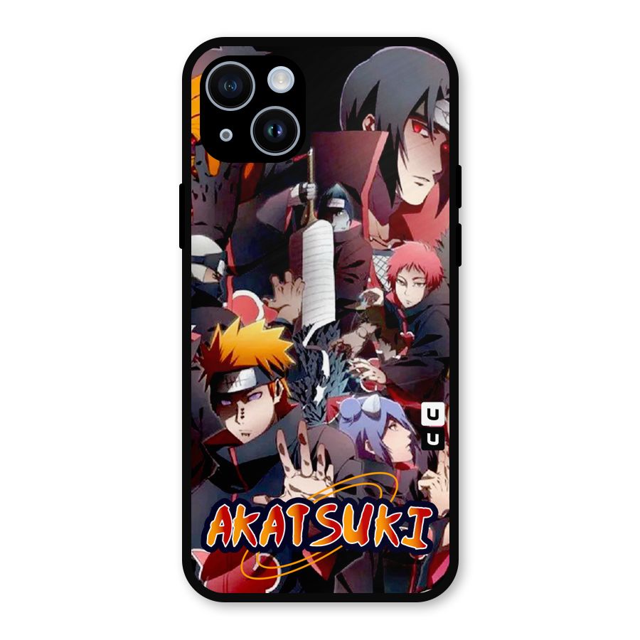 Team Akatsuki Metal Back Case for iPhone 14