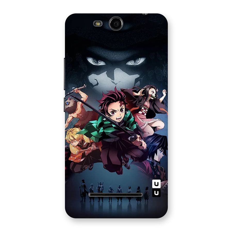 Team Demon Slayer Back Case for Canvas Juice 3 Q392