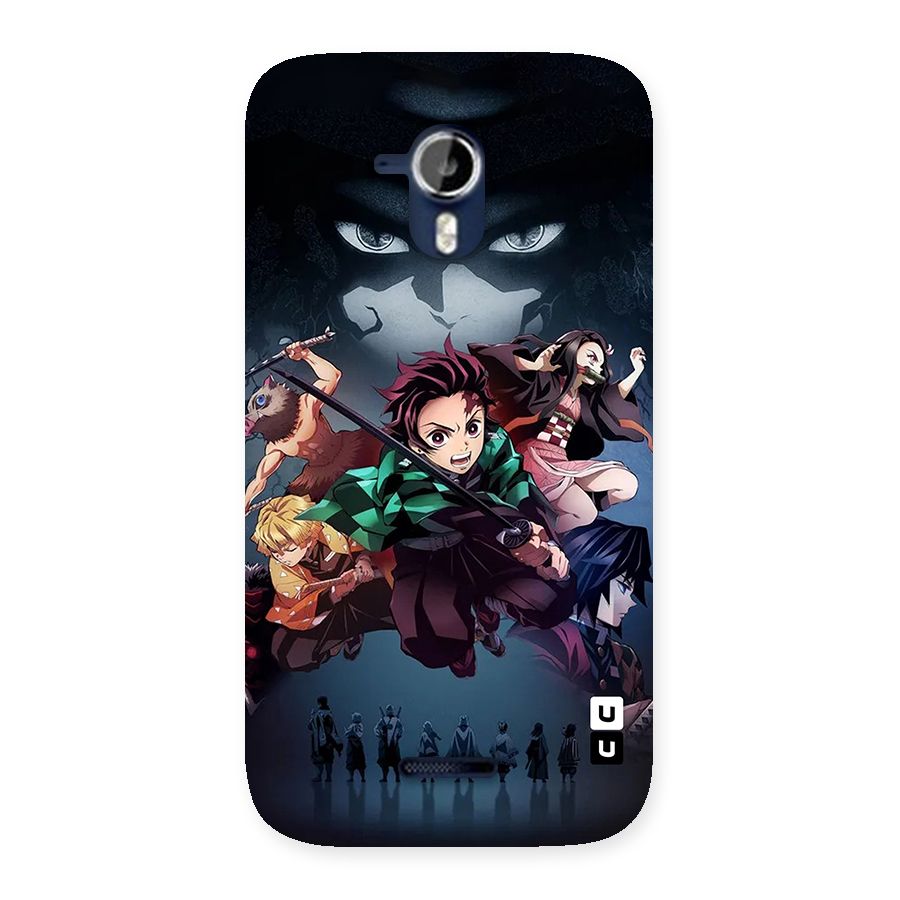 Team Demon Slayer Back Case for Canvas Magnus A117