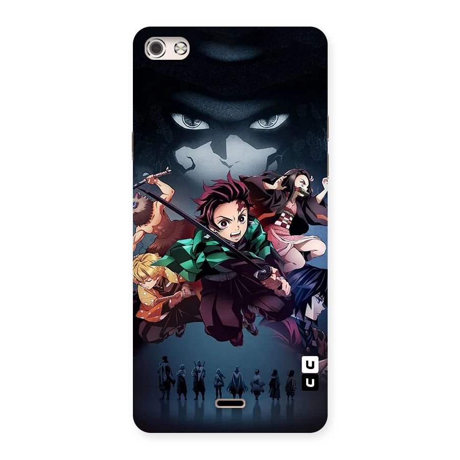 Team Demon Slayer Back Case for Canvas Silver 5