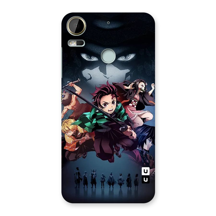 Team Demon Slayer Back Case for Desire 10 Pro