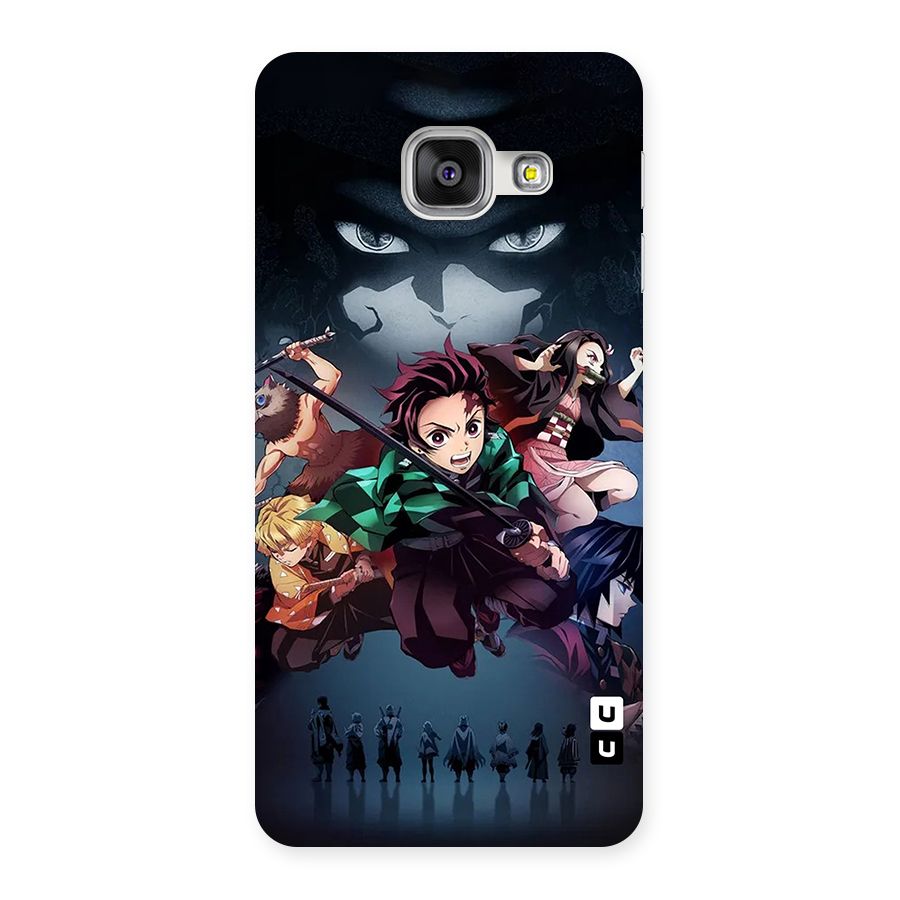 Team Demon Slayer Back Case for Galaxy A3 (2016)