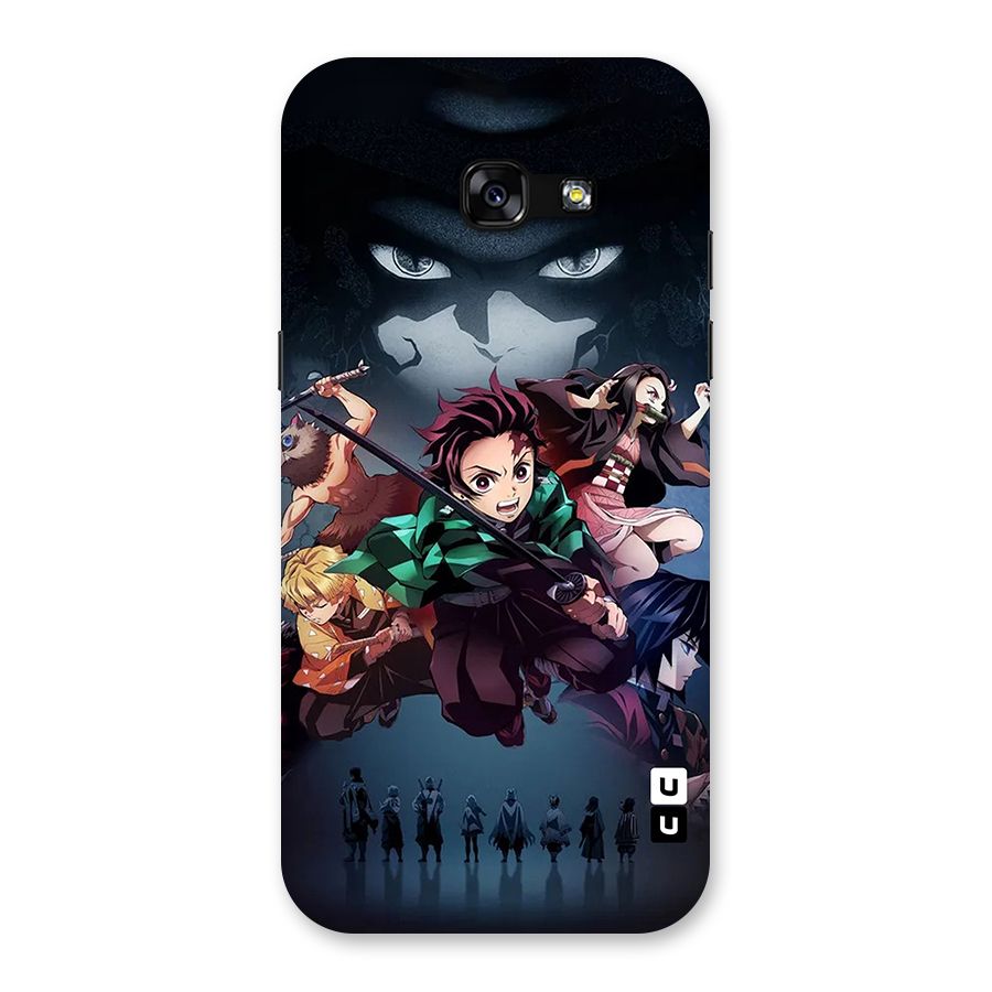 Team Demon Slayer Back Case for Galaxy A5 2017