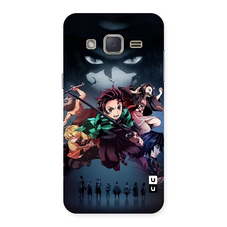 Team Demon Slayer Back Case for Galaxy J2