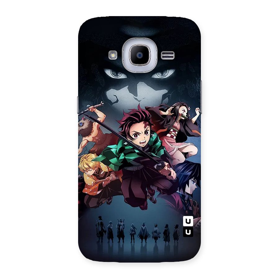 Team Demon Slayer Back Case for Galaxy J2 Pro