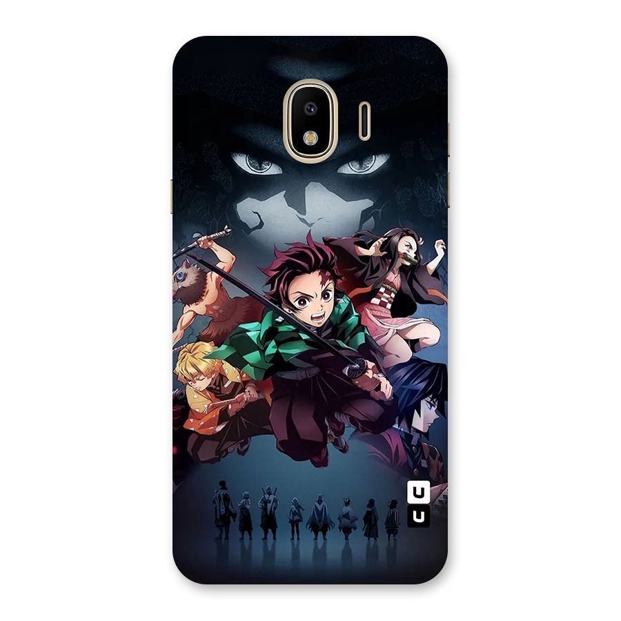 Team Demon Slayer Back Case for Galaxy J4
