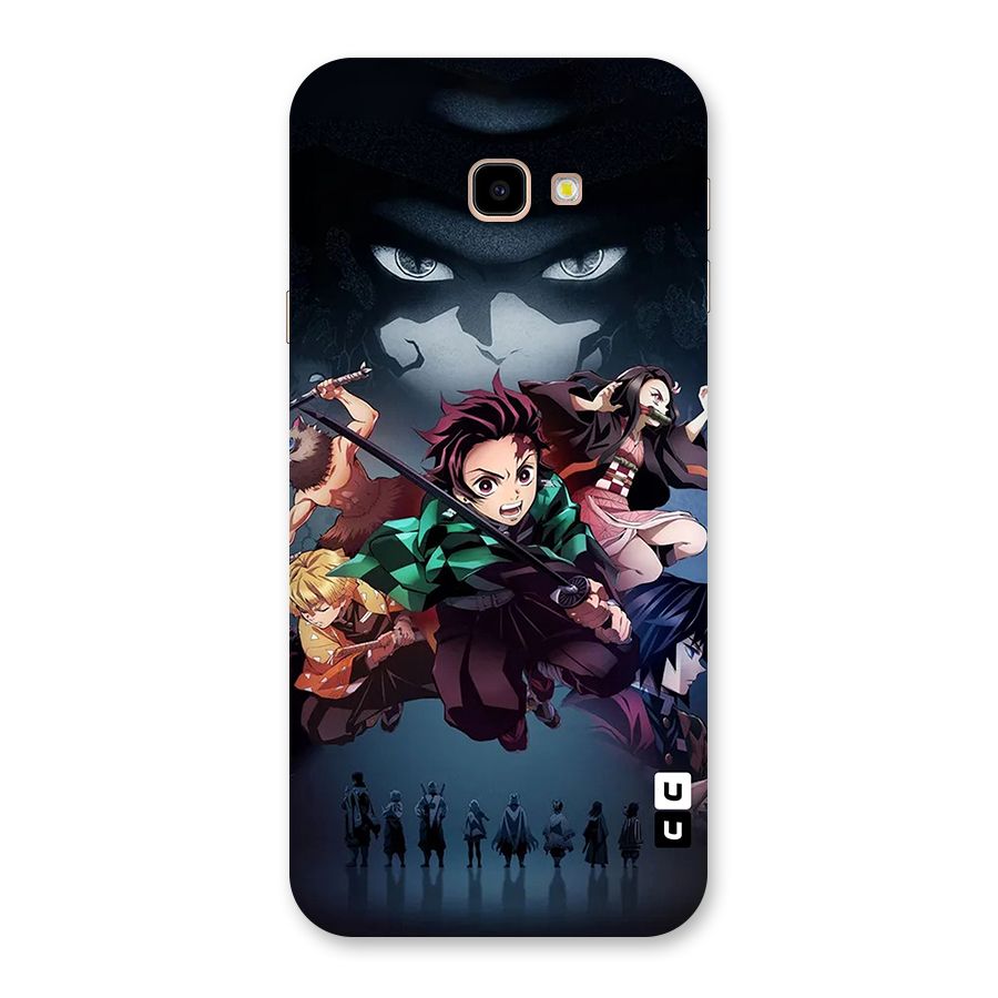 Team Demon Slayer Back Case for Galaxy J4 Plus