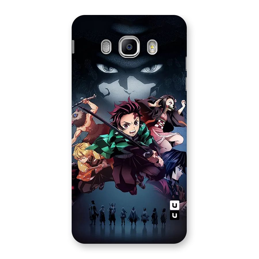 Team Demon Slayer Back Case for Galaxy J5 2016