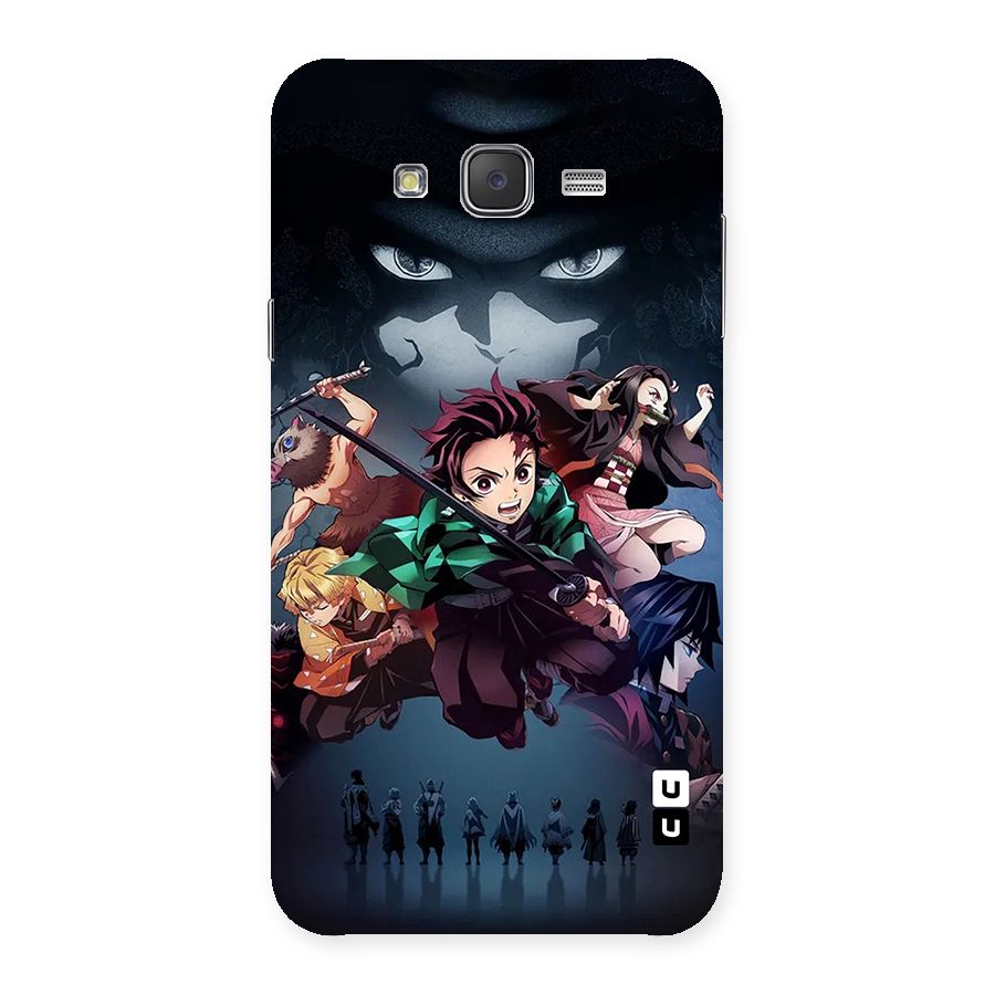 Team Demon Slayer Back Case for Galaxy J7