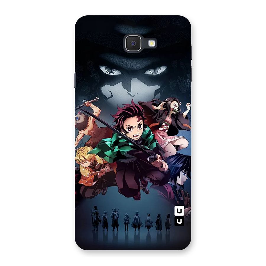 Team Demon Slayer Back Case for Galaxy J7 Prime