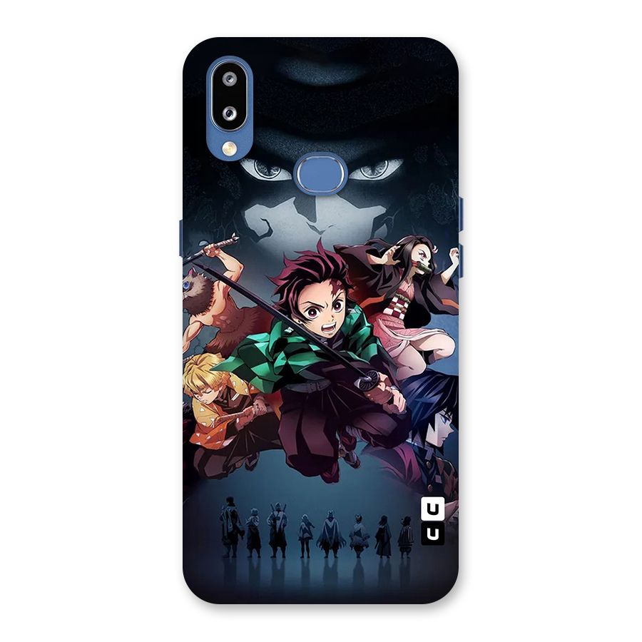 Team Demon Slayer Back Case for Galaxy M01s