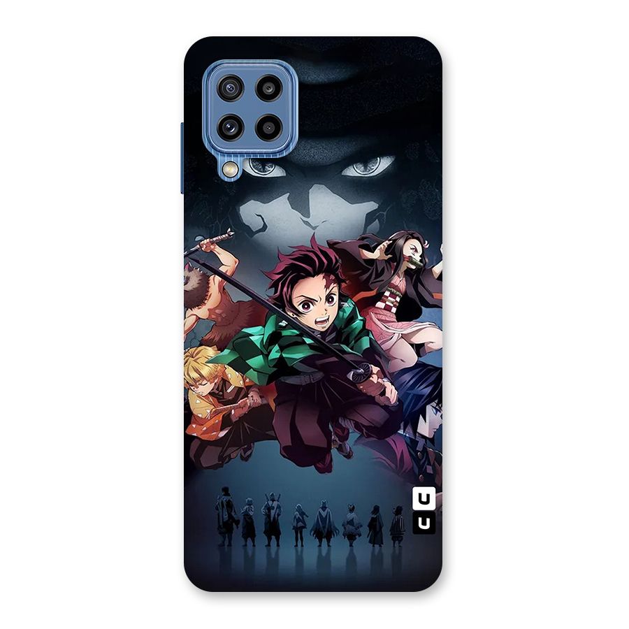 Team Demon Slayer Back Case for Galaxy M32