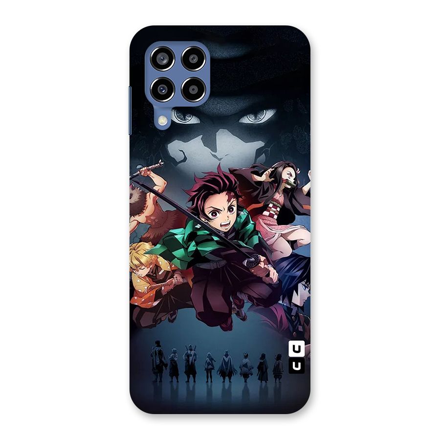 Team Demon Slayer Back Case for Galaxy M53 5G