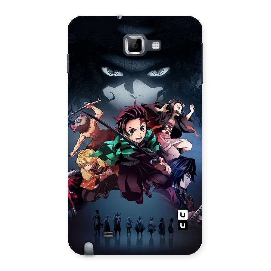 Team Demon Slayer Back Case for Galaxy Note