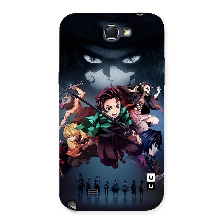 Team Demon Slayer Back Case for Galaxy Note 2