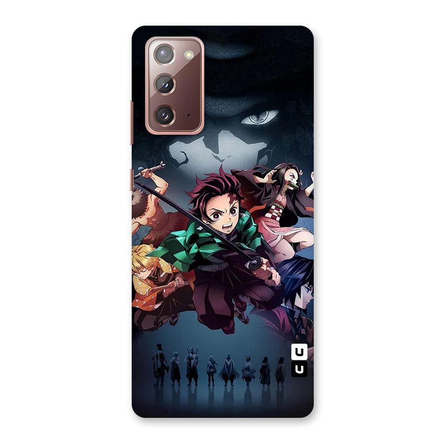 Team Demon Slayer Back Case for Galaxy Note 20