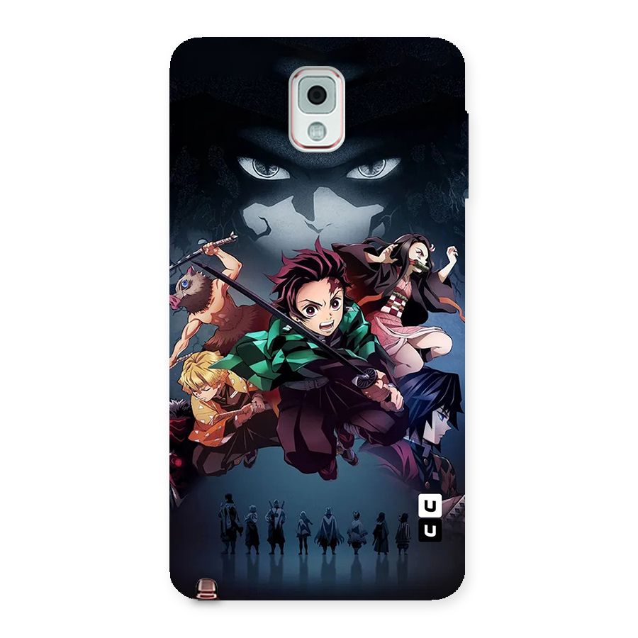 Team Demon Slayer Back Case for Galaxy Note 3