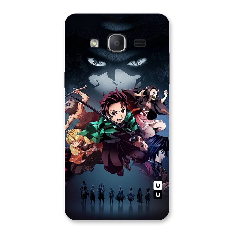 Team Demon Slayer Back Case for Galaxy On7 2015