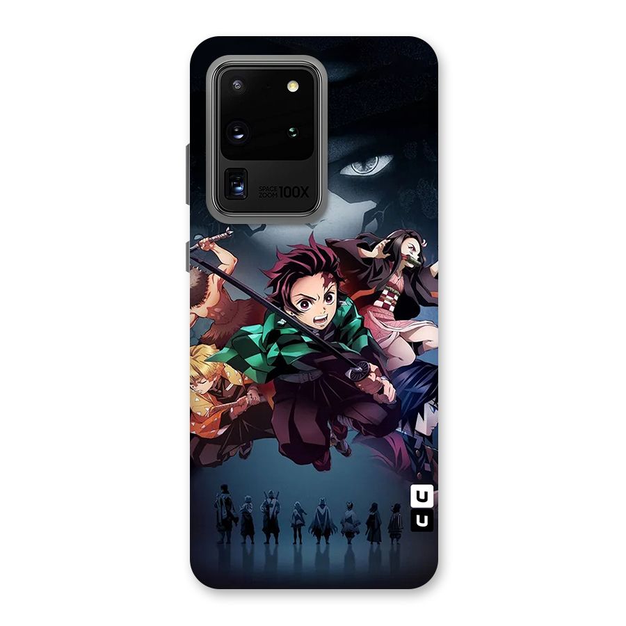 Team Demon Slayer Back Case for Galaxy S20 Ultra