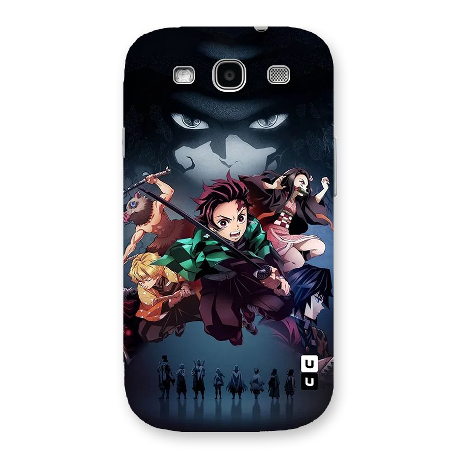 Team Demon Slayer Back Case for Galaxy S3