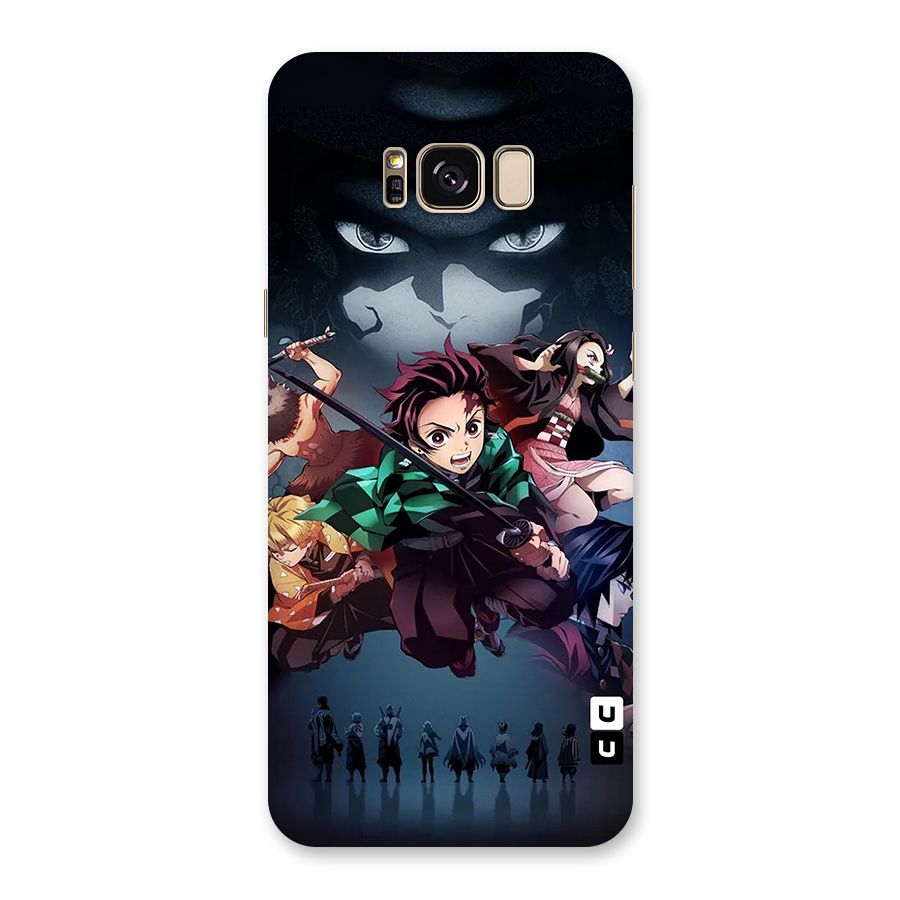 Team Demon Slayer Back Case for Galaxy S8 Plus
