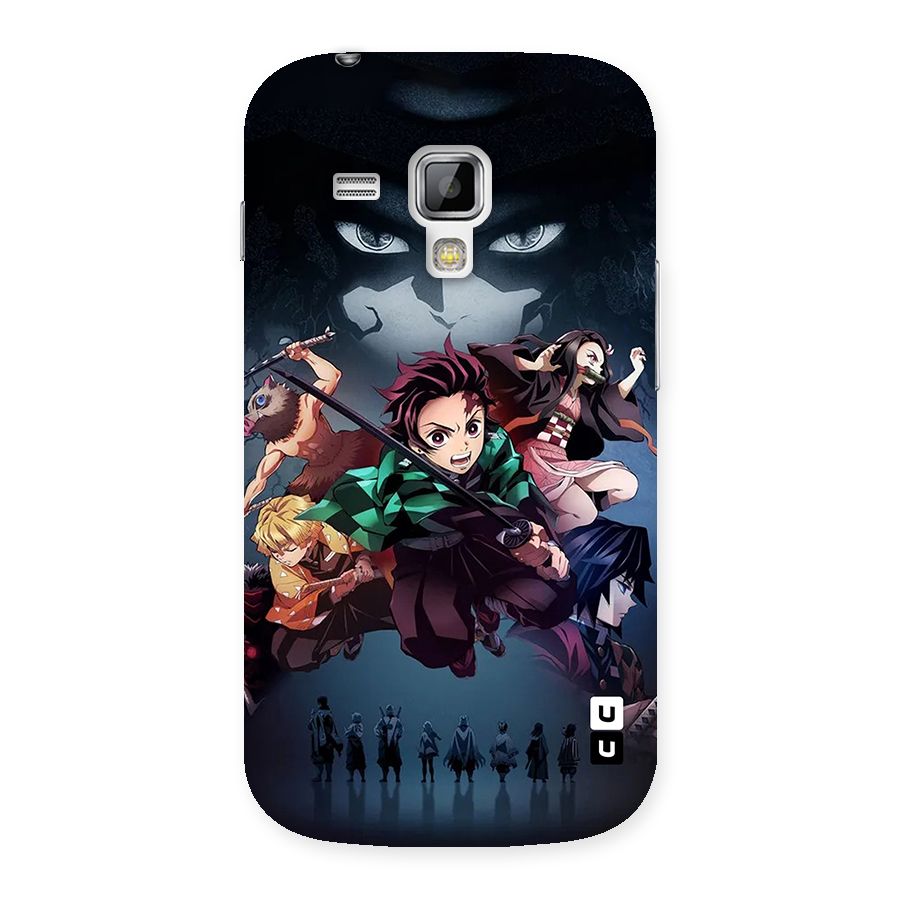 Team Demon Slayer Back Case for Galaxy S Duos