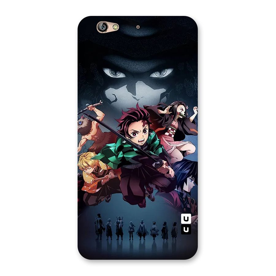 Team Demon Slayer Back Case for Gionee S6