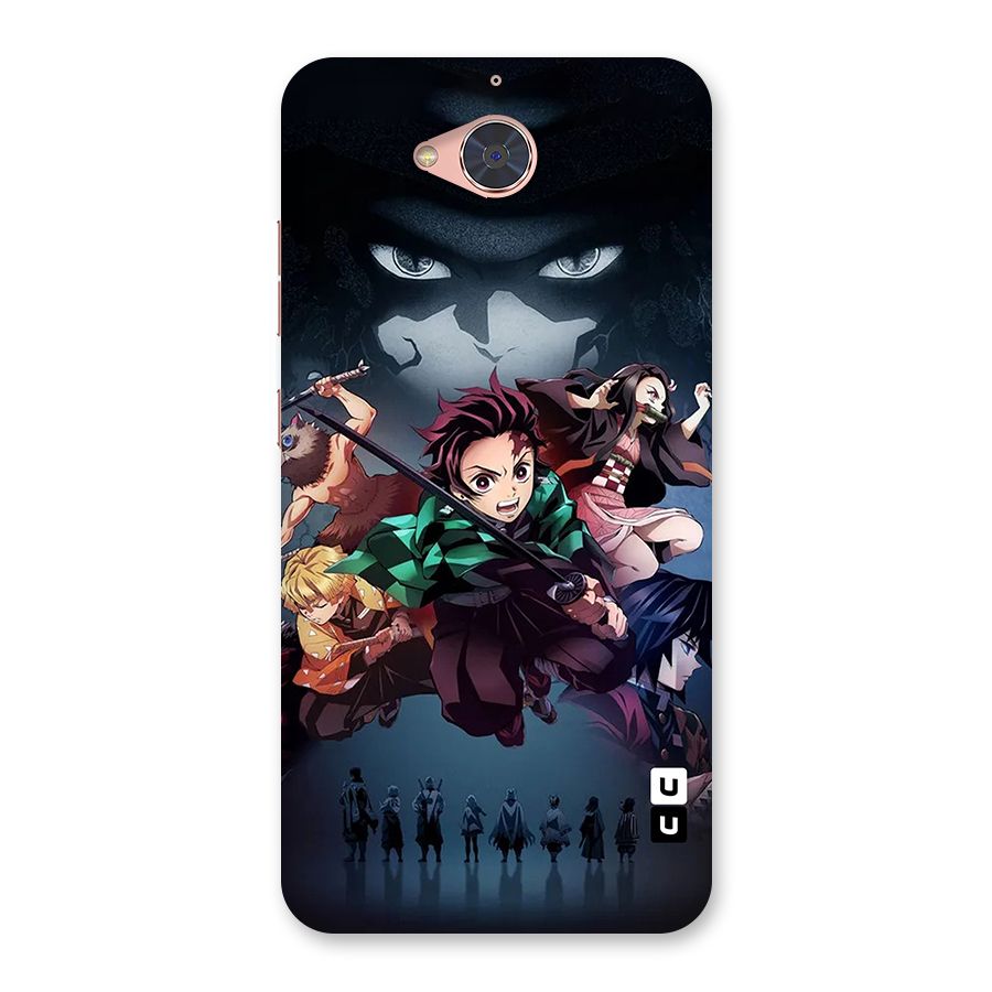 Team Demon Slayer Back Case for Gionee S6 Pro