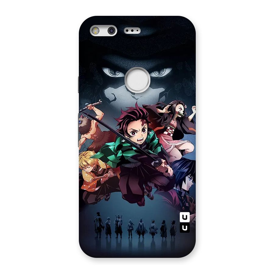 Team Demon Slayer Back Case for Google Pixel