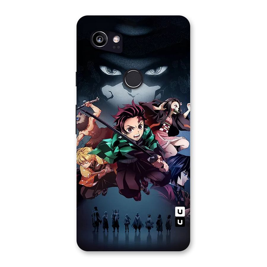 Team Demon Slayer Back Case for Google Pixel 2 XL