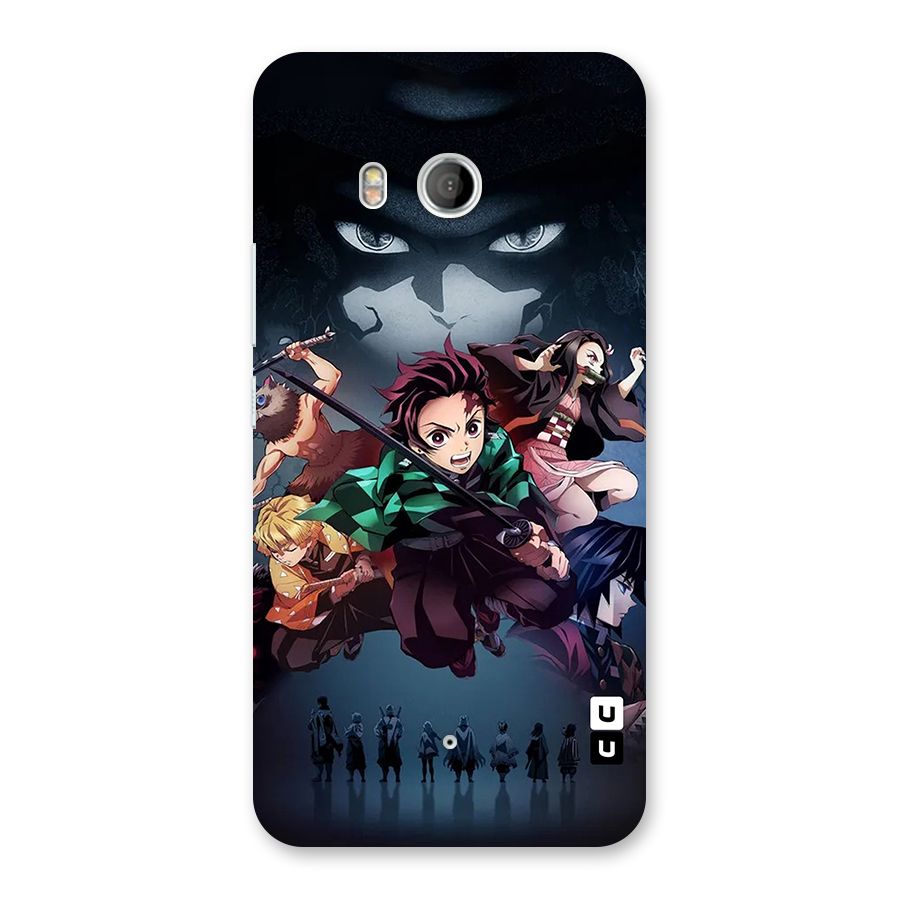 Team Demon Slayer Back Case for HTC U11