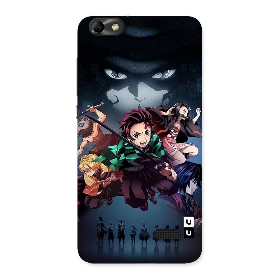 Team Demon Slayer Back Case for Honor 4C