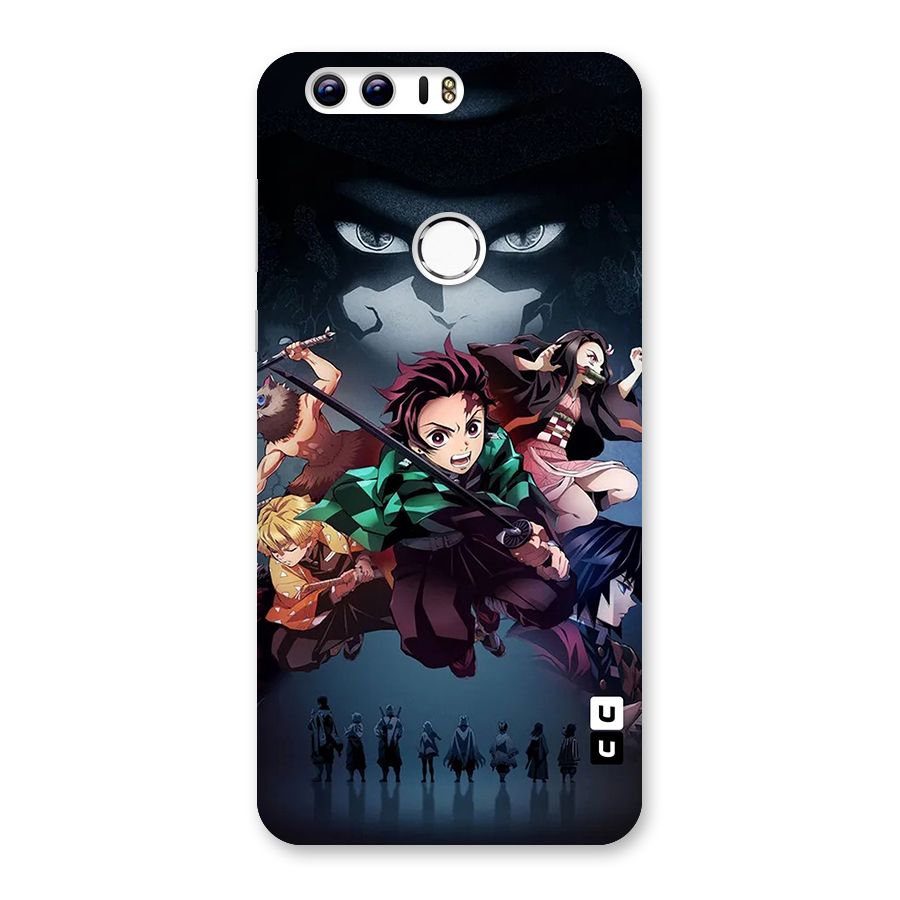 Team Demon Slayer Back Case for Honor 8