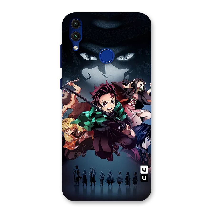 Team Demon Slayer Back Case for Honor 8C